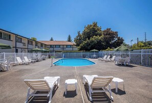 Seasonal outdoor pool