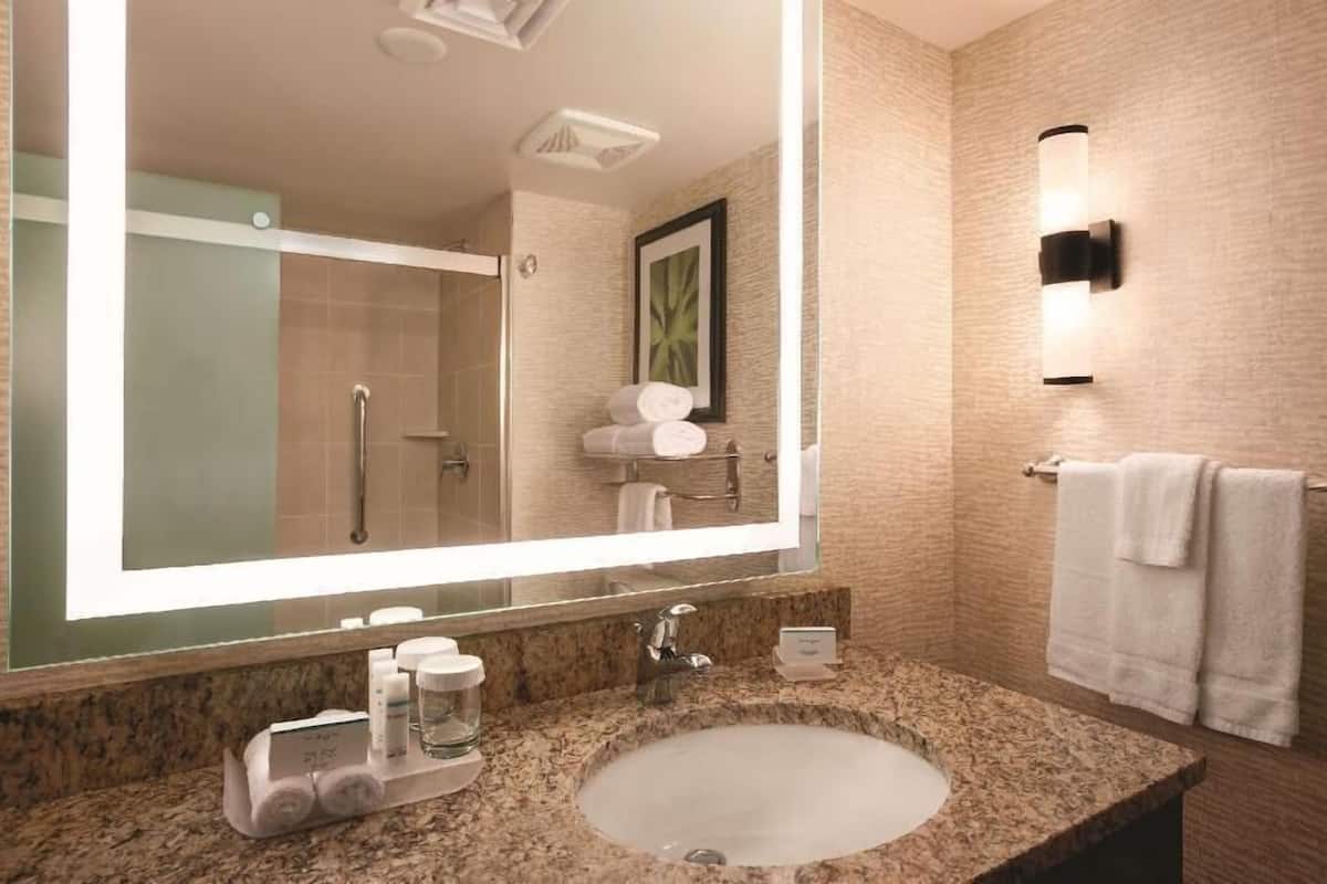 Bathroom | Free toiletries, hair dryer, towels