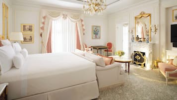 Deluxe-Doppelzimmer | Allergikerbettwaren, Minibar, Zimmersafe, Schreibtisch