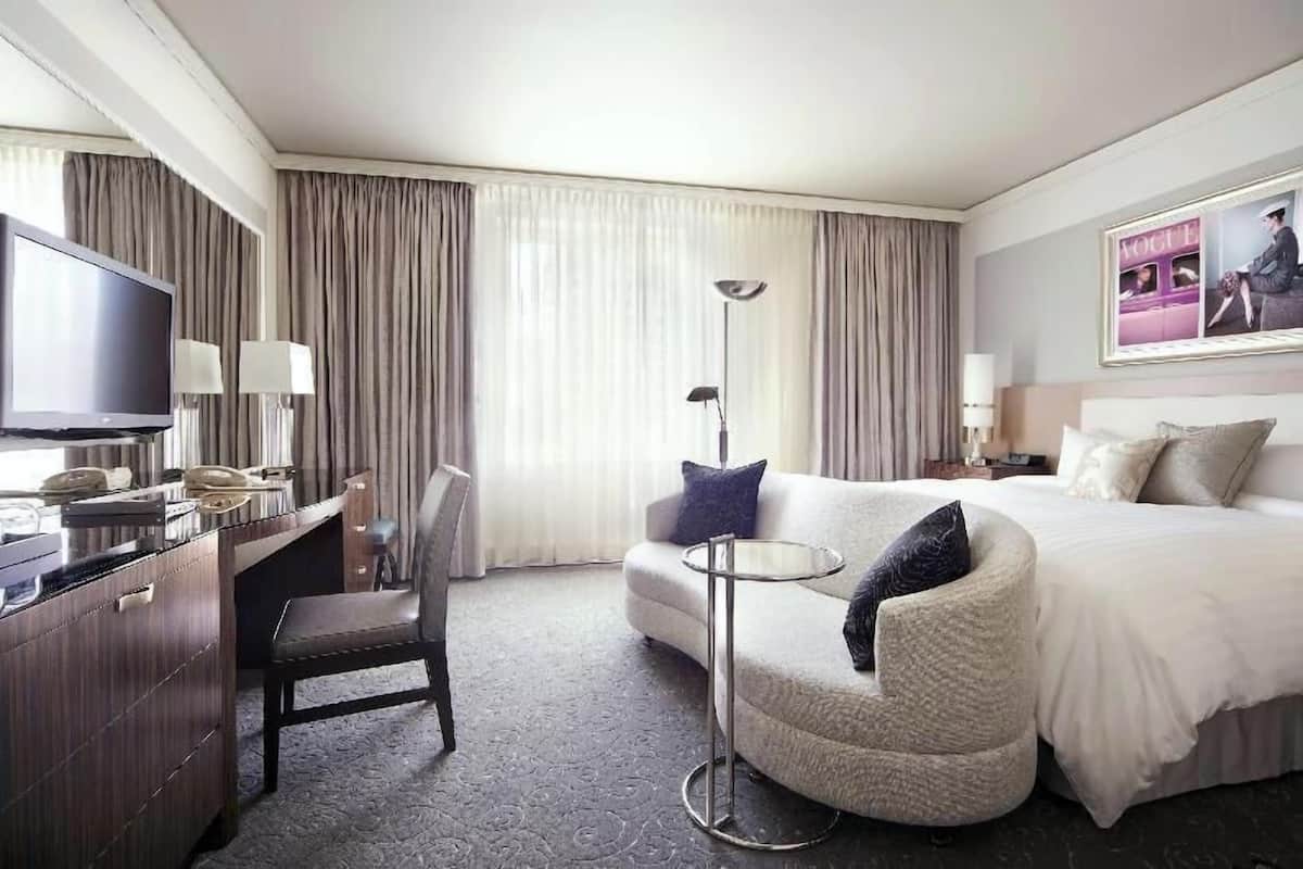 Premium bedding, down comforters, Select Comfort beds, minibar