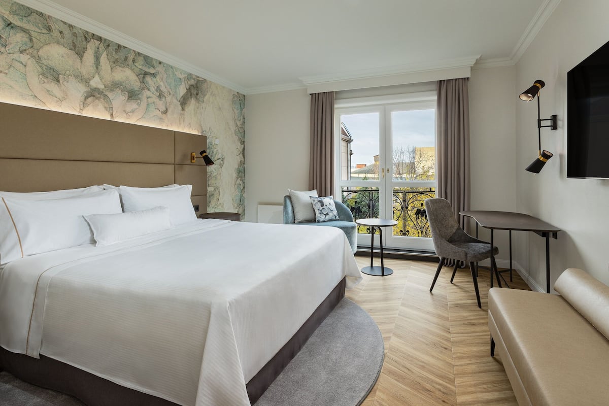 1 habitación y ropa de cama de alta calidad