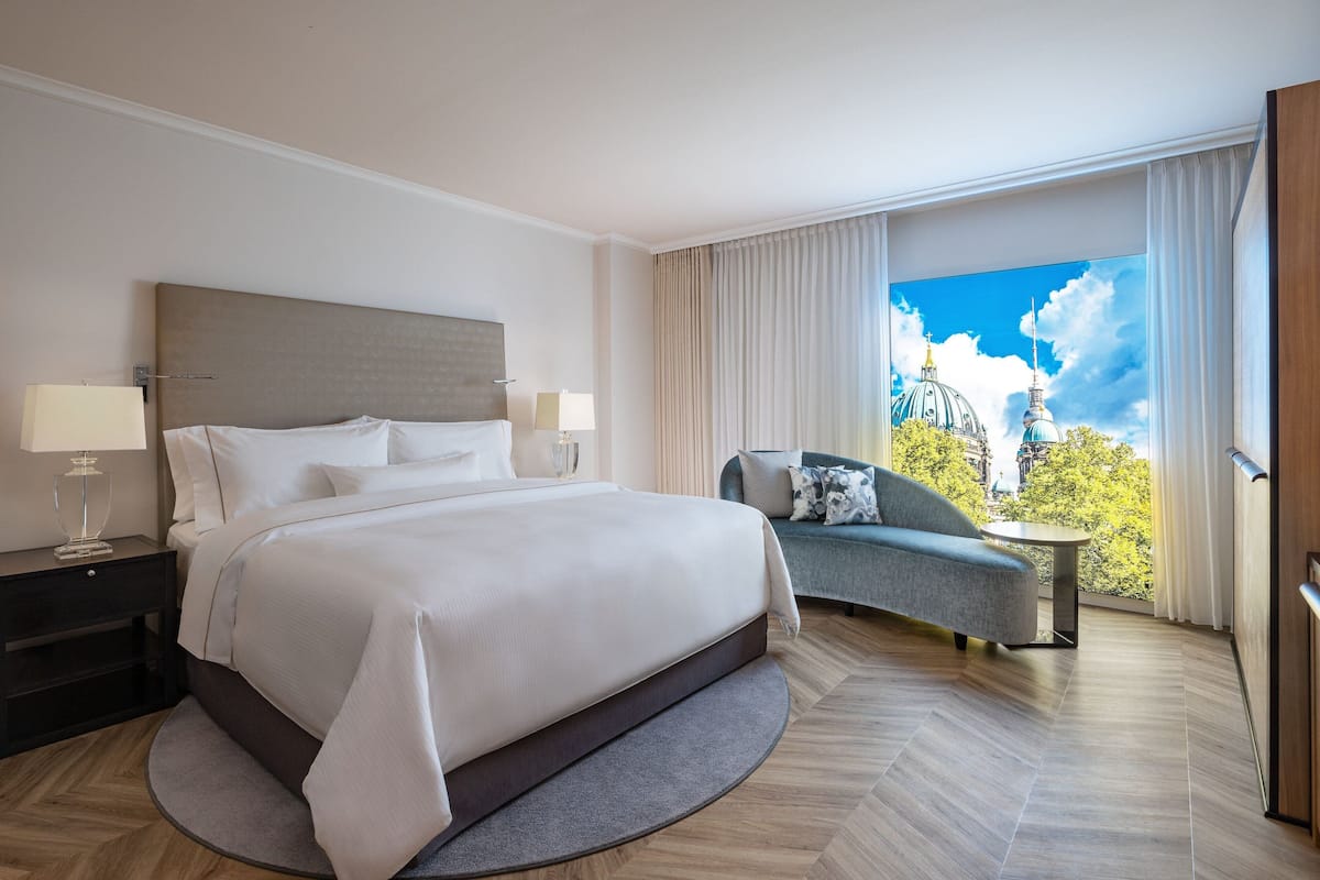 1 habitación y ropa de cama de alta calidad
