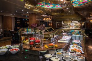 Daily buffet breakfast (EUR 26 per person)