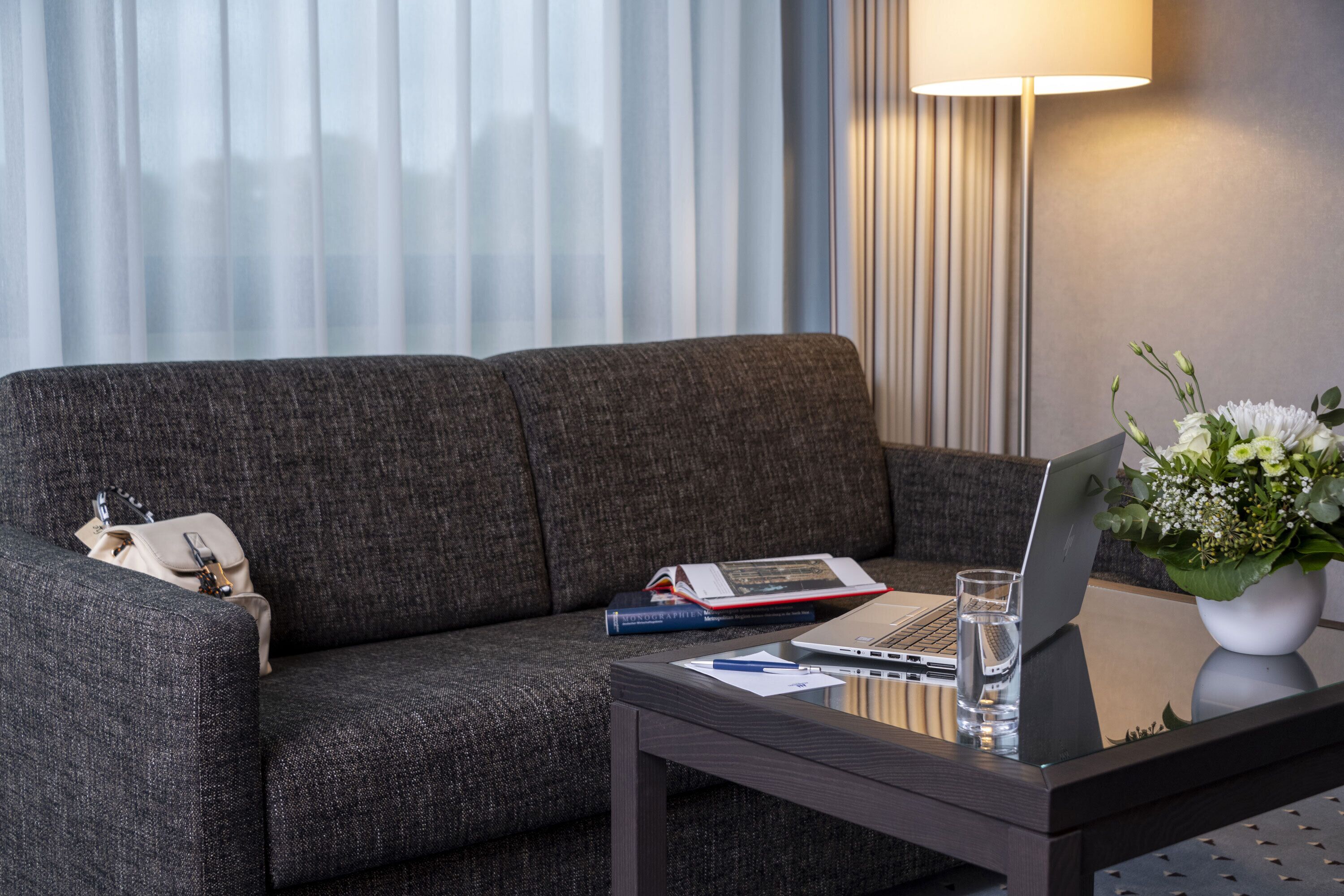 suite | living area | tv