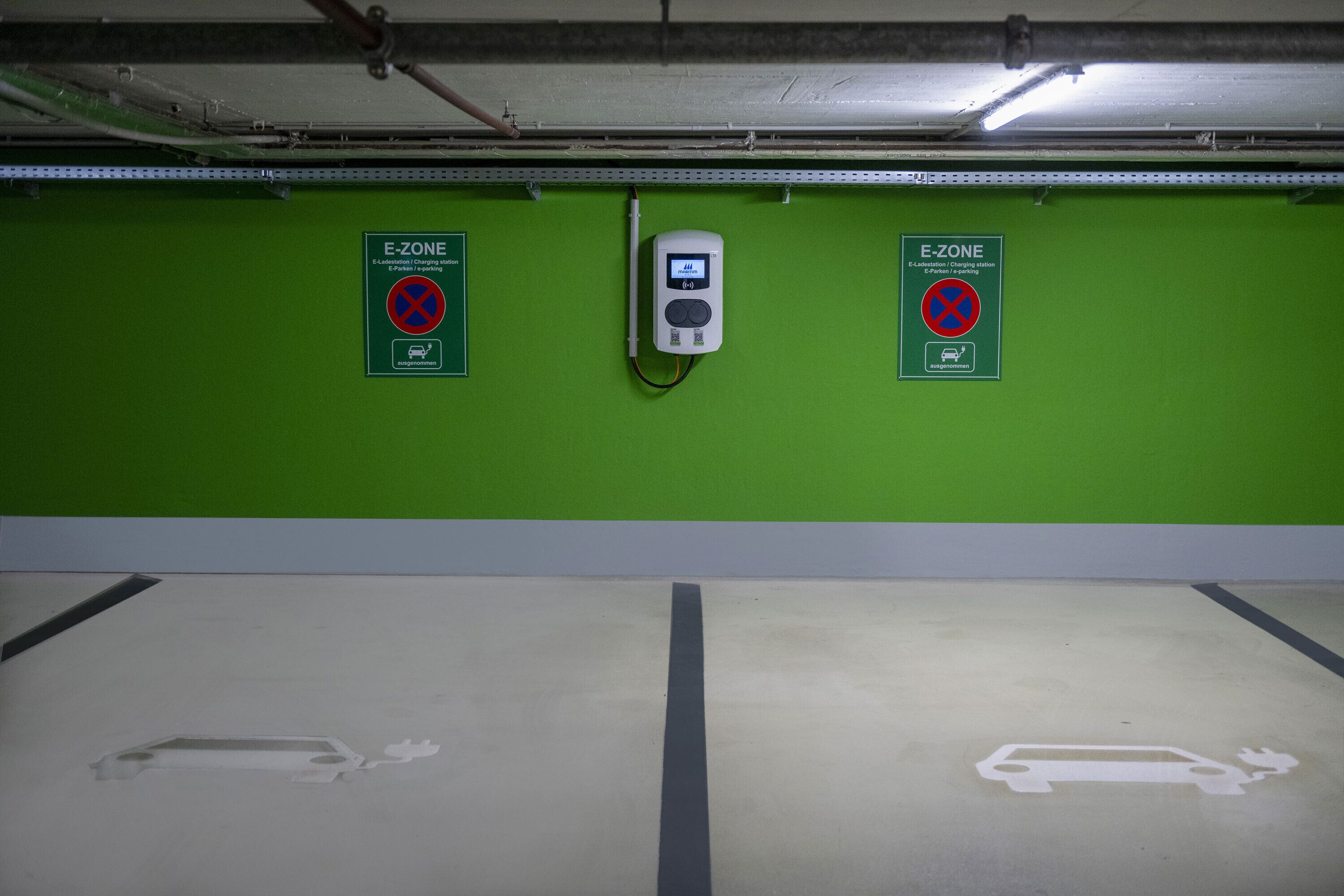 Electric vehicle-charging station