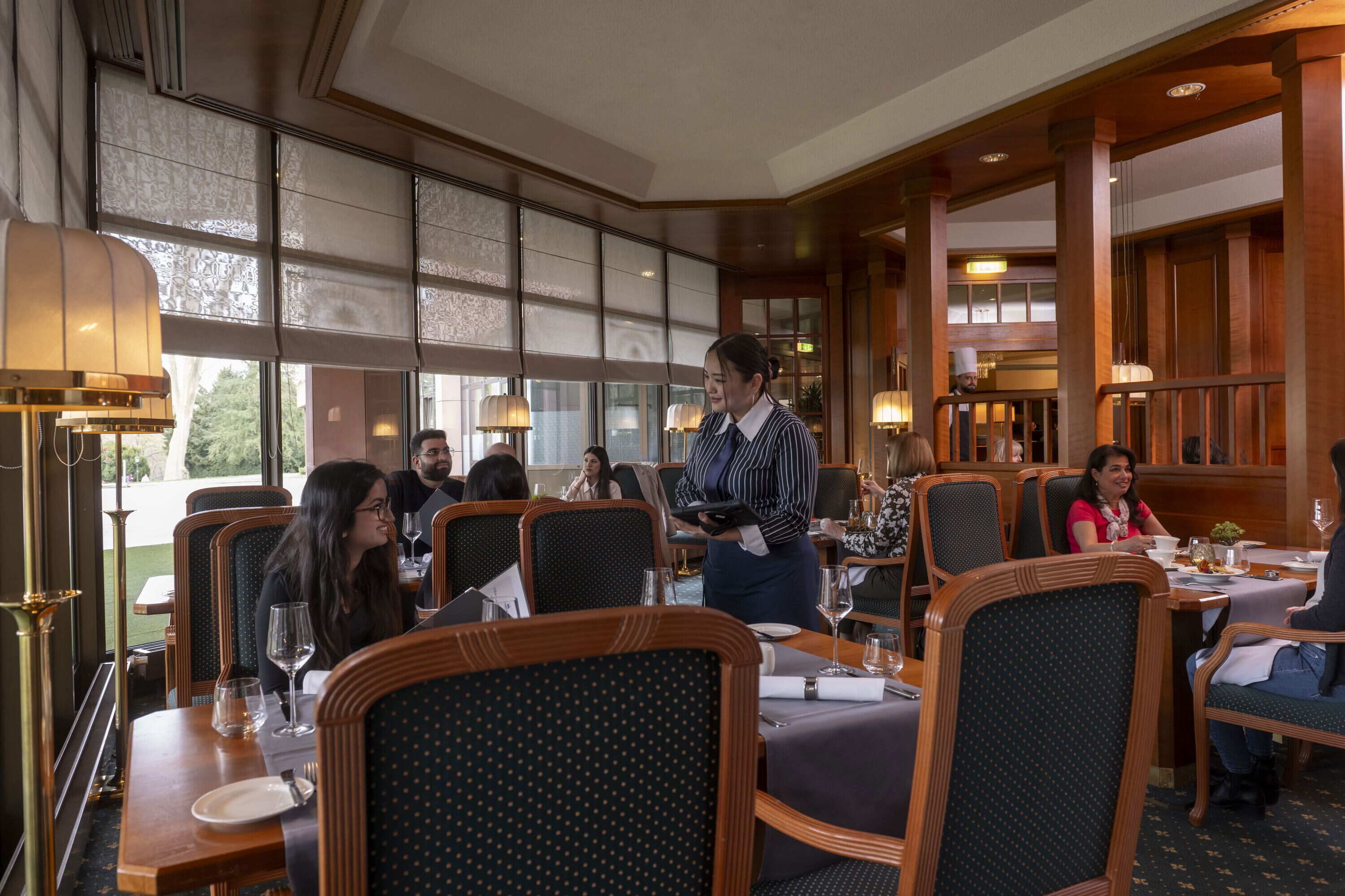 2 restaurants, breakfast, lunch, dinner served; local cuisine