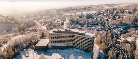 Fachada de la propiedad