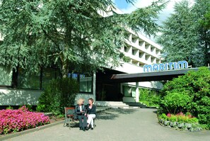 Majoituspaikan sisäänkäynti