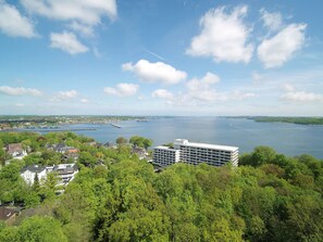 Vue depuis l’hébergement