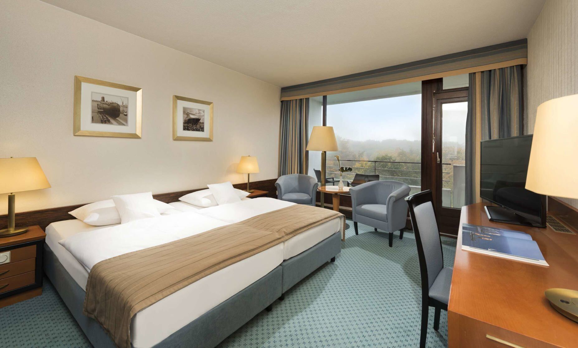 In-room safe, iron/ironing board, free cribs/infant beds, free WiFi