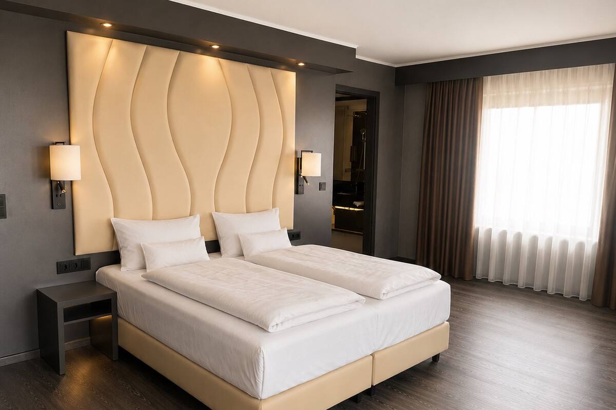Premium Apartment with Ocean View | 防敏寢具、房內夾萬、書桌、手提電腦工作空間
