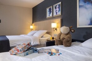 Premium bedding, in-room safe, soundproofing, iron/ironing board