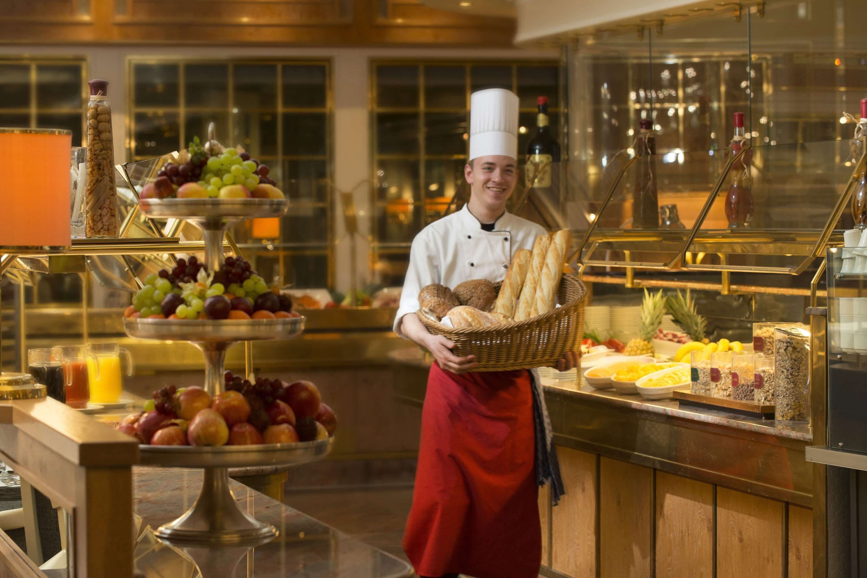Daily buffet breakfast (EUR 25 per person)