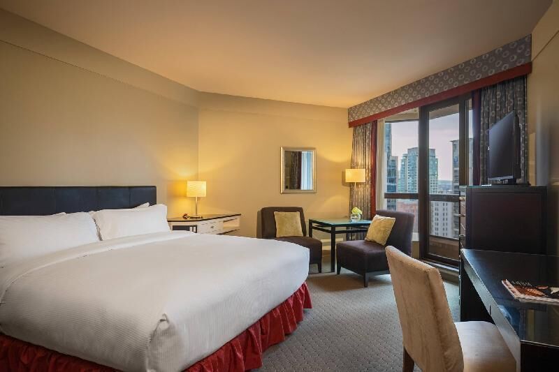 1 phòng ngủ, bộ đồ giường kháng dị ứng, chăn bông 