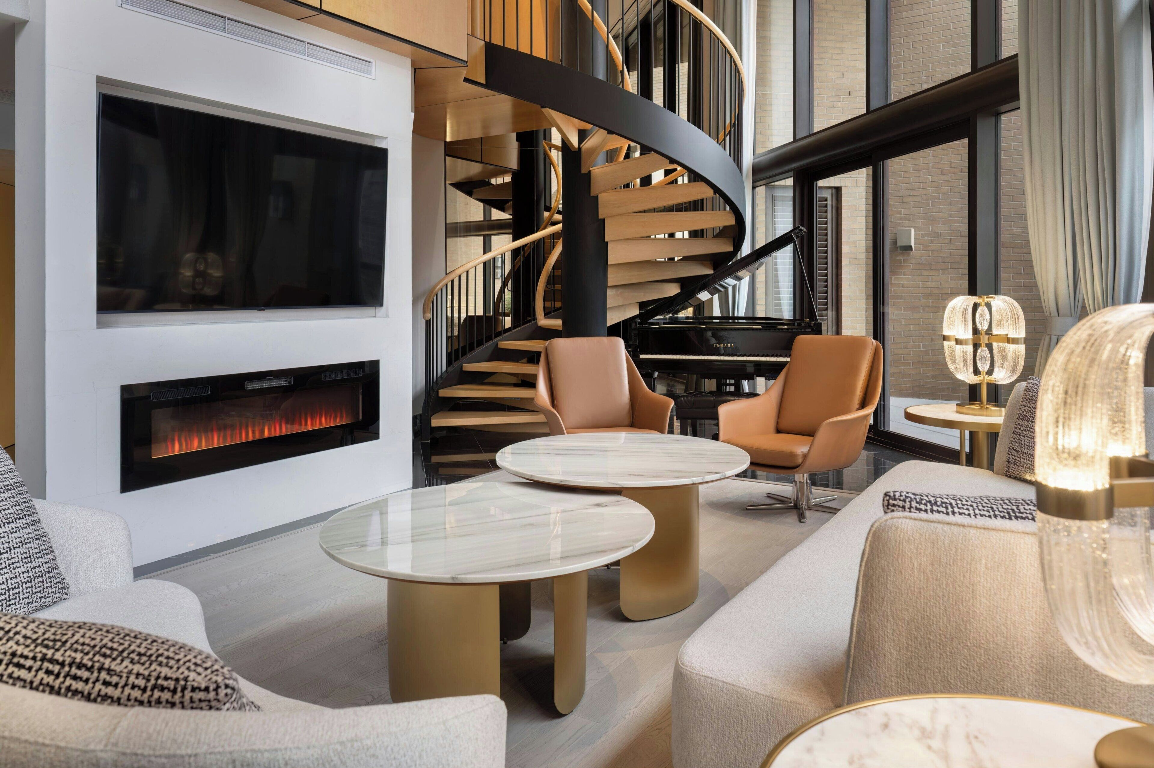 37-inch flat-screen tv with cable channels, tv, netflix