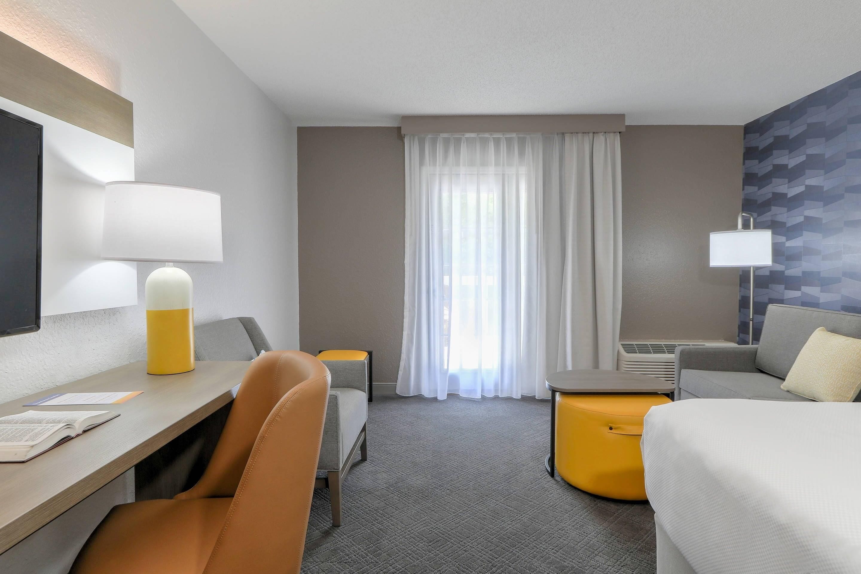 Premium bedding, in-room safe, blackout curtains, iron/ironing board