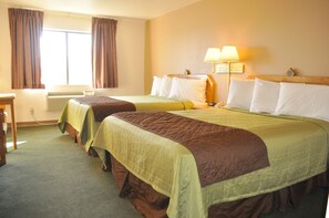 Standard Room, 2 Queen Beds, Non Smoking | Blackout drapes, iron/ironing board, cribs/infant beds, rollaway beds
