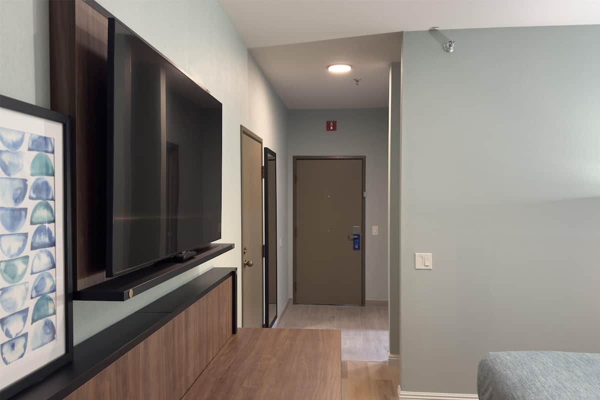 Blackout curtains, iron/ironing board, cots/infant beds, free WiFi