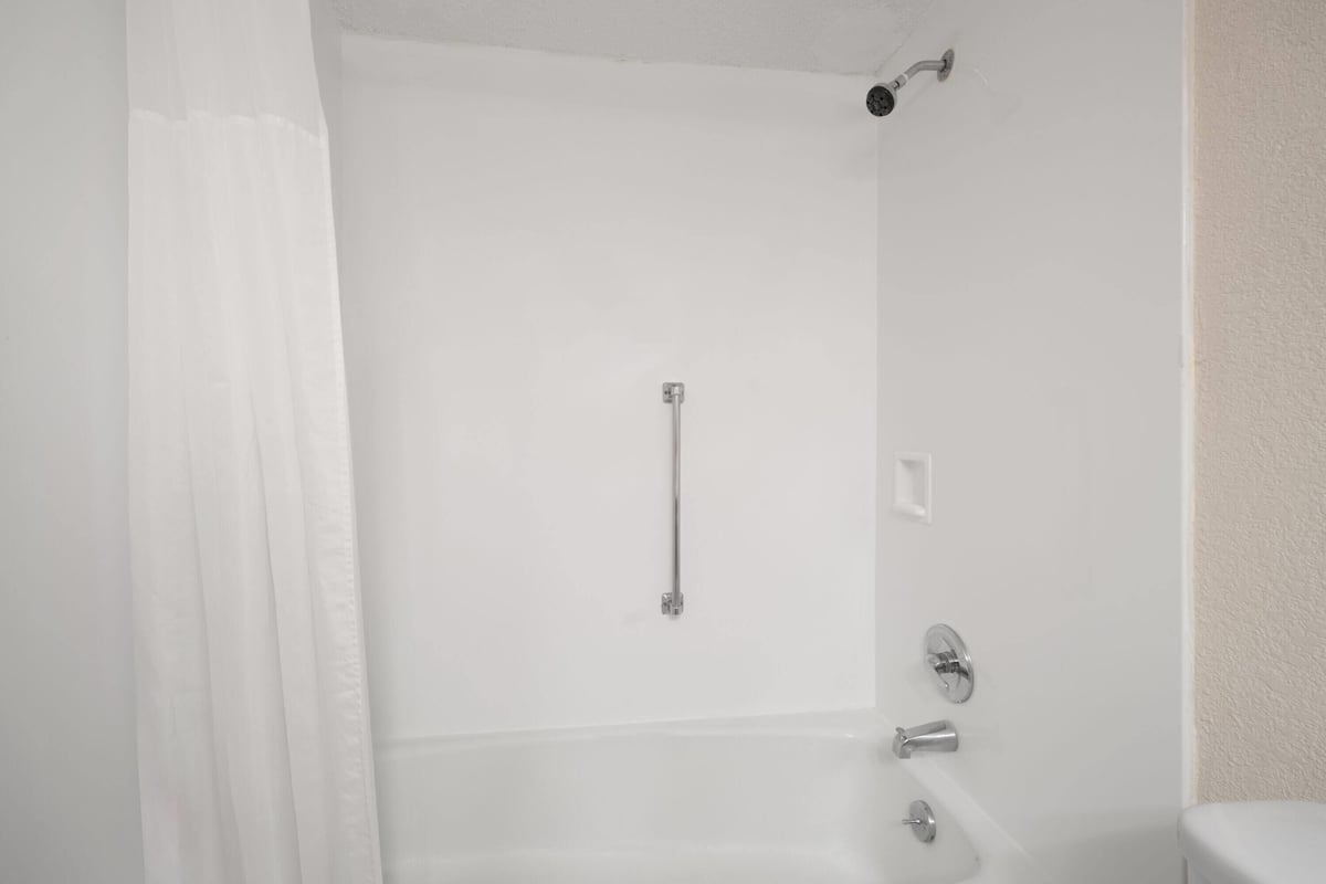 Suite, 2 Queen Beds, Non Smoking, Kitchen | Accessible bathroom