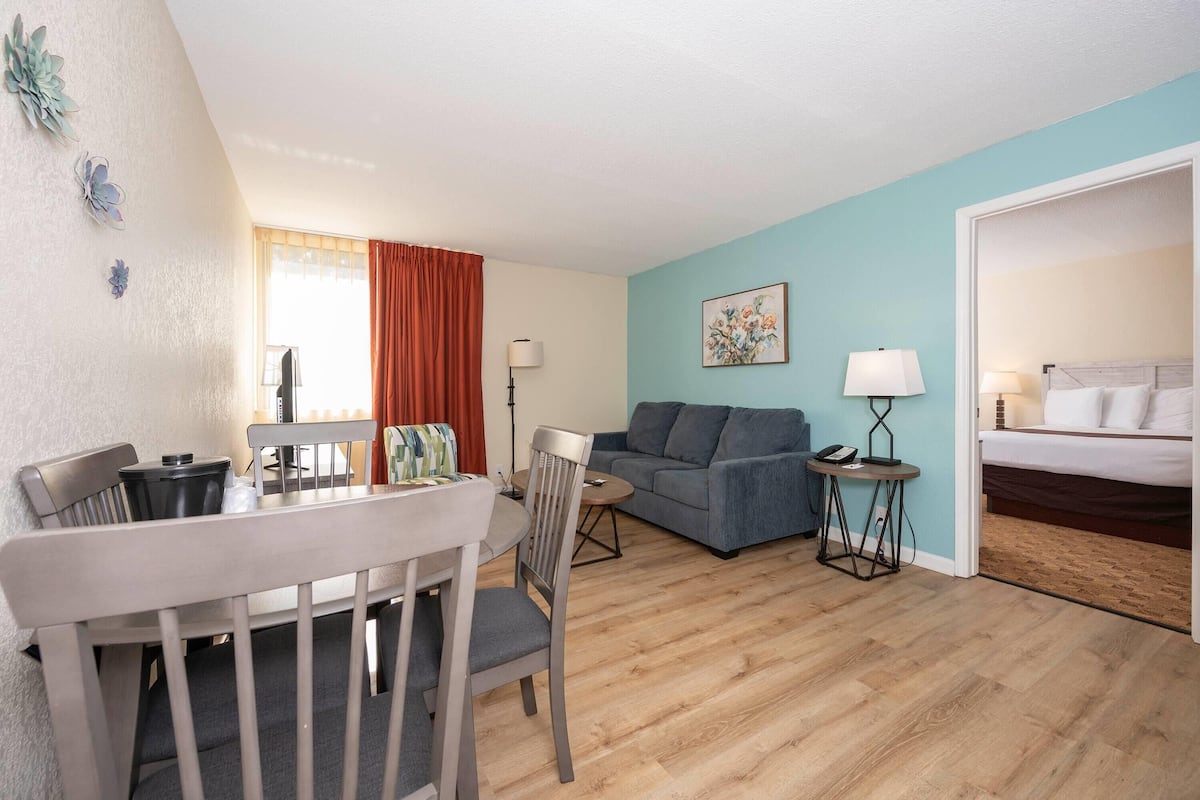 Suite, 2 Queen Beds, Non Smoking, Kitchen | Premium bedding, pillowtop beds, desk, blackout drapes