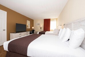 Suite, 2 Queen Beds, Non Smoking, Kitchen | Premium bedding, pillowtop beds, desk, blackout drapes - Village Inn Clemmons/Winston Salem, Trademark by Wyndham (Clemmons)