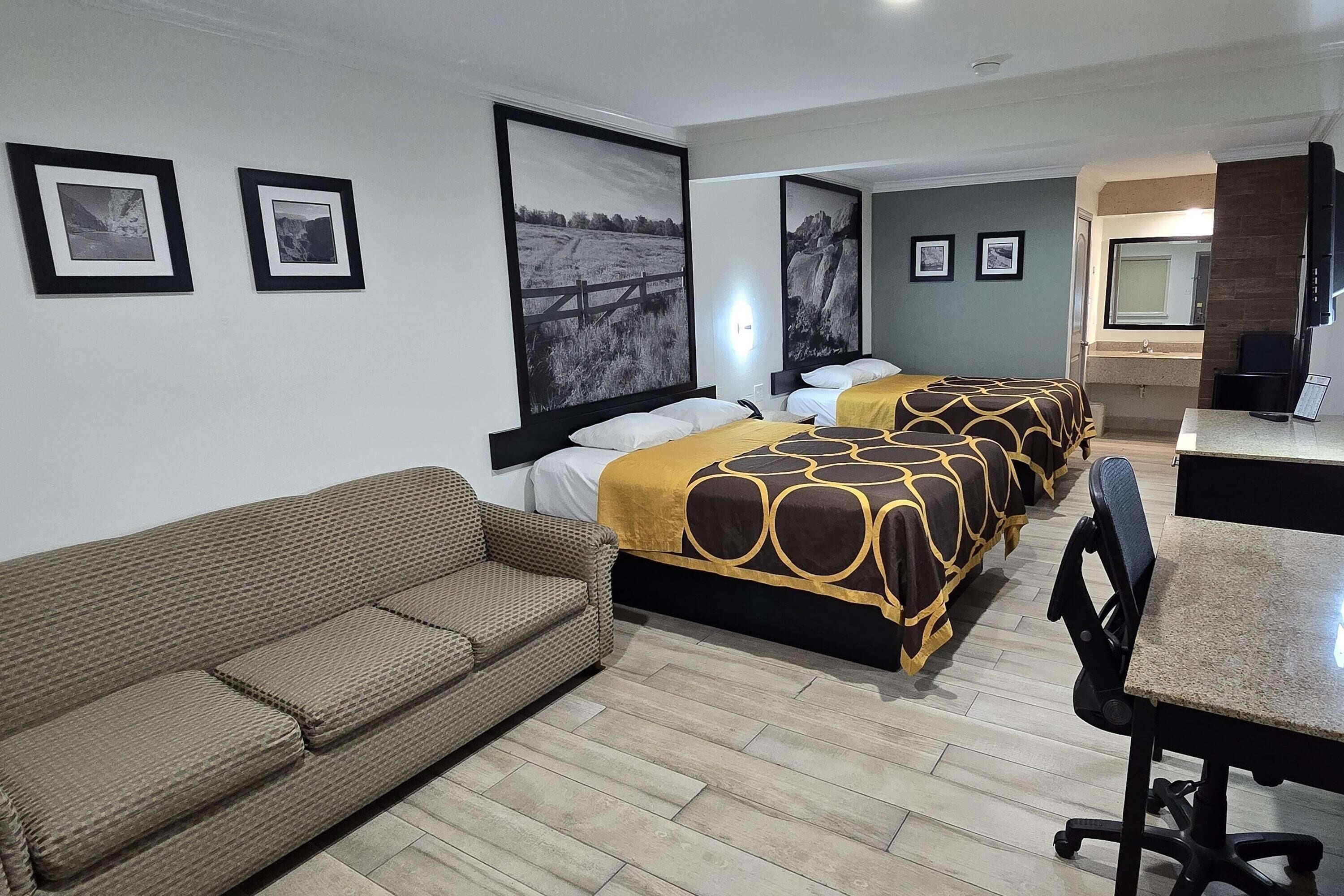 Desk, iron/ironing board, rollaway beds, free WiFi