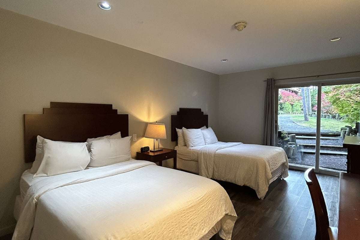 Standard Double Room with Two Double Beds - Non-Smoking with Courtyard View | 1 bedroom, Egyptian cotton sheets, premium bedding, down comforters