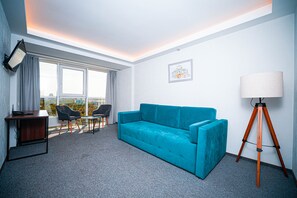 Een minibar, gratis wifi