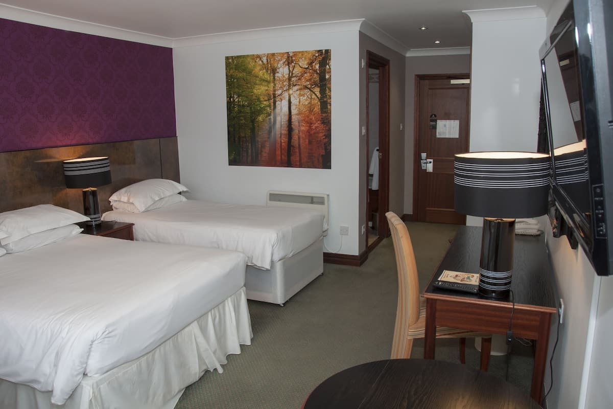 Family Room | Hypo-allergenic bedding, desk, iron/ironing board, free WiFi