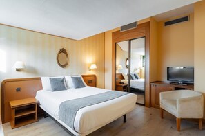 Minibar, in-room safe, desk, blackout drapes