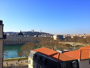 Familienzimmer, Mehrere Betten, Nichtraucher, Balkon | Ausblick vom Zimmer