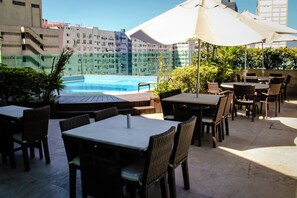 Rooftop pool