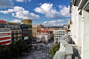 Vue sur la rue