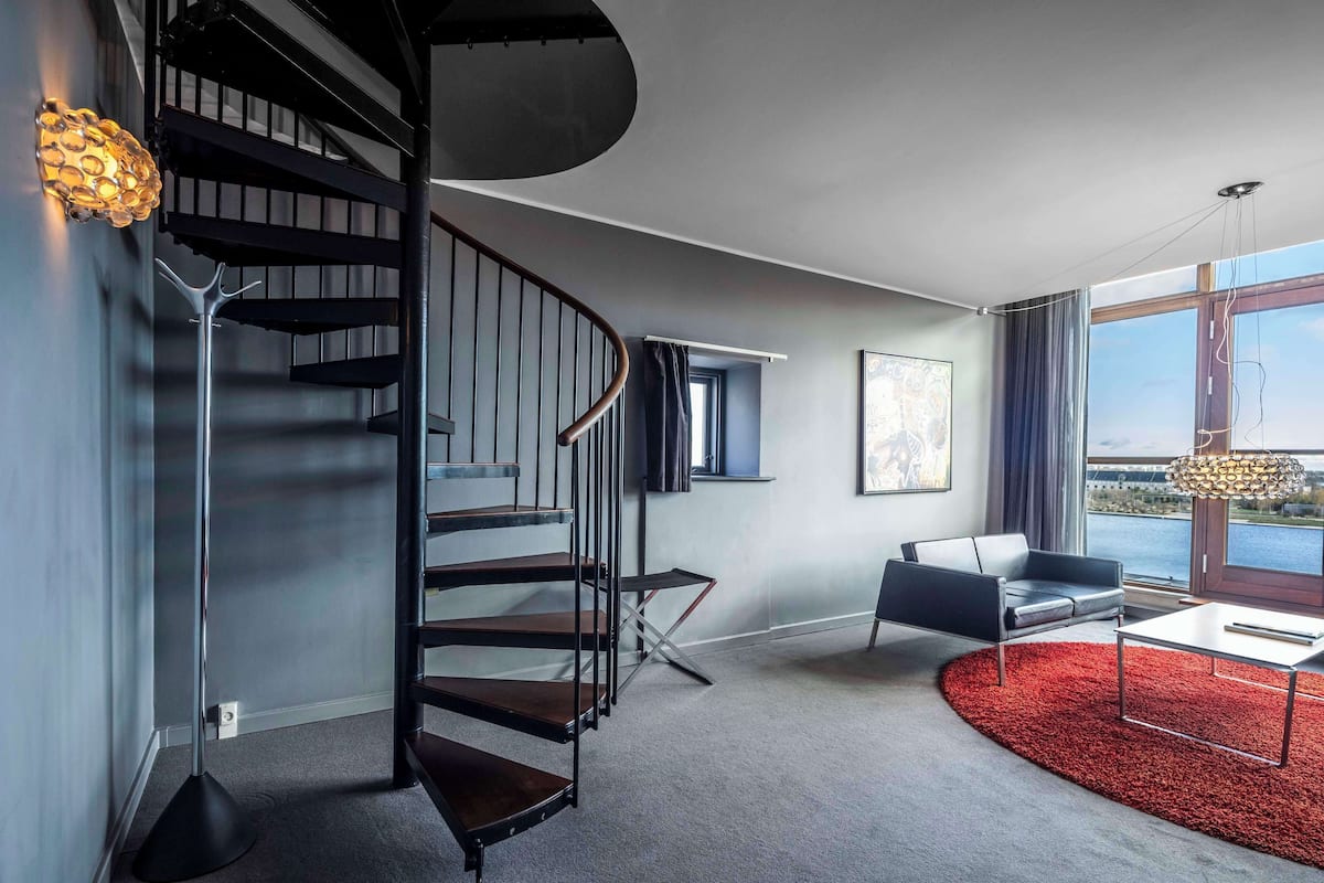 Süit (Harbour) | Odada kasa, ücretsiz kablosuz İnternet, çarşaf takımı