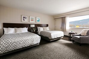 Studio, 2 Queen Beds | 1 bedroom, in-room safe, blackout drapes, iron/ironing board