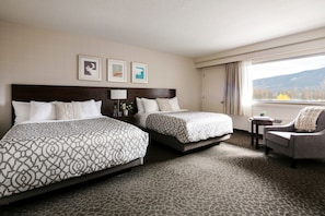Studio, 2 Queen Beds | In-room safe, blackout drapes, iron/ironing board, free WiFi