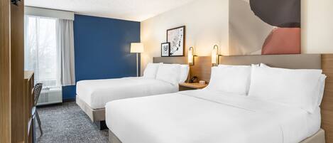 Egyptian cotton sheets, premium bedding, pillowtop beds, in-room safe