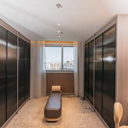 Presidentiële suite, 1 eenpersoonsbed | 1 slaapkamer, lakens van Egyptisch katoen, luxe beddengoed