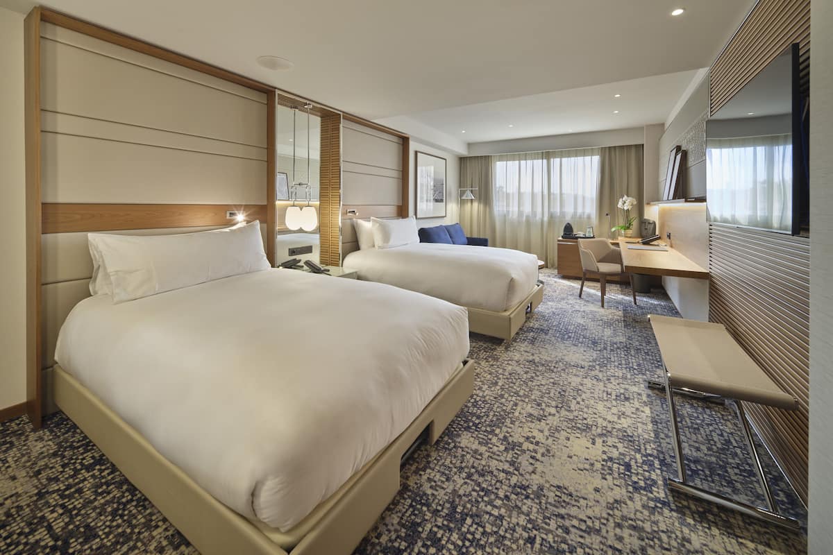 埃及棉床單、高級寢具、Select Comfort 床墊、迷你吧