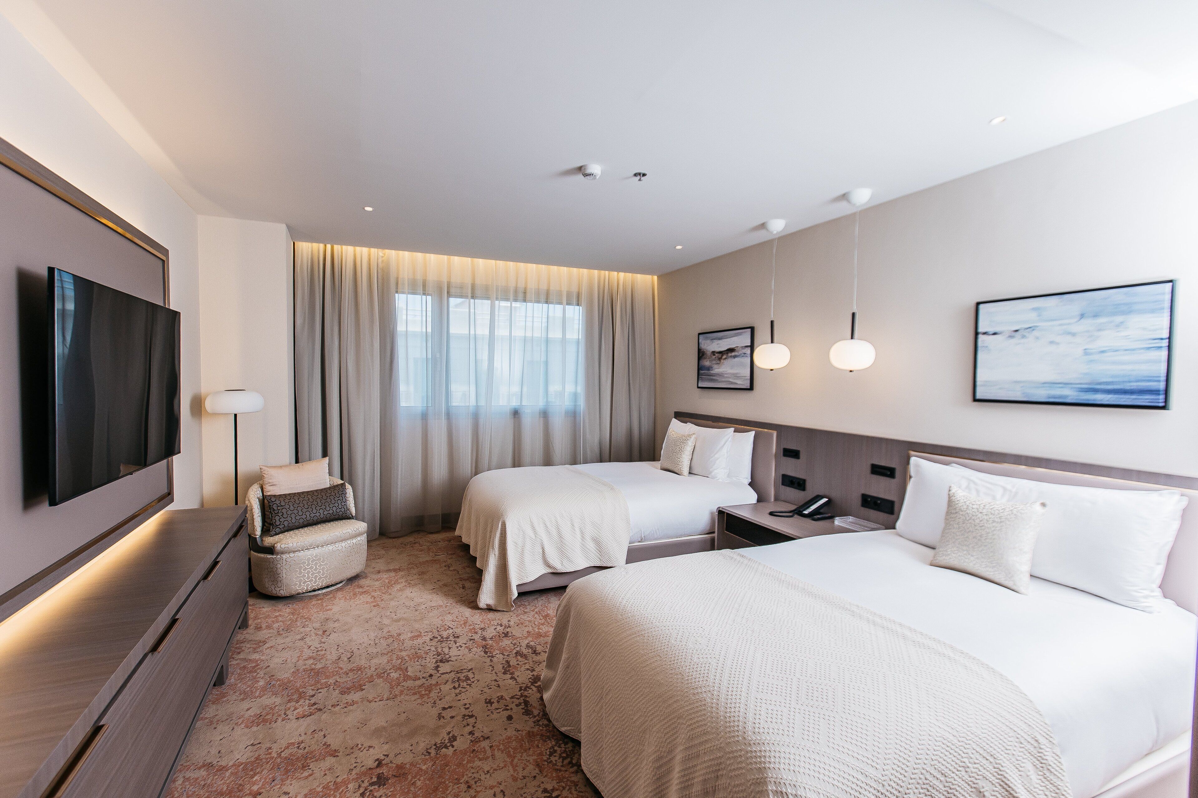 Lakens van Egyptisch katoen, luxe beddengoed, Select Comfort-bedden