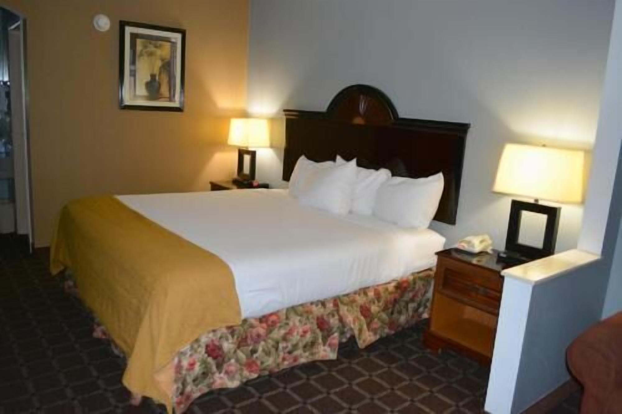 Desk, blackout drapes, iron/ironing board, free WiFi