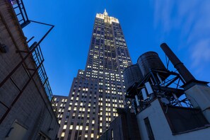 Zimmer, Terrasse (Empire State) | Blick auf die Stadt