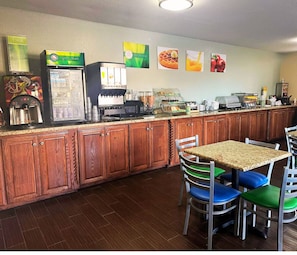 Desayuno buffet incluido todos los días