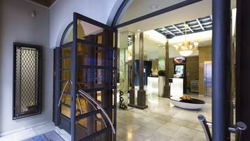 Entrada de la propiedad