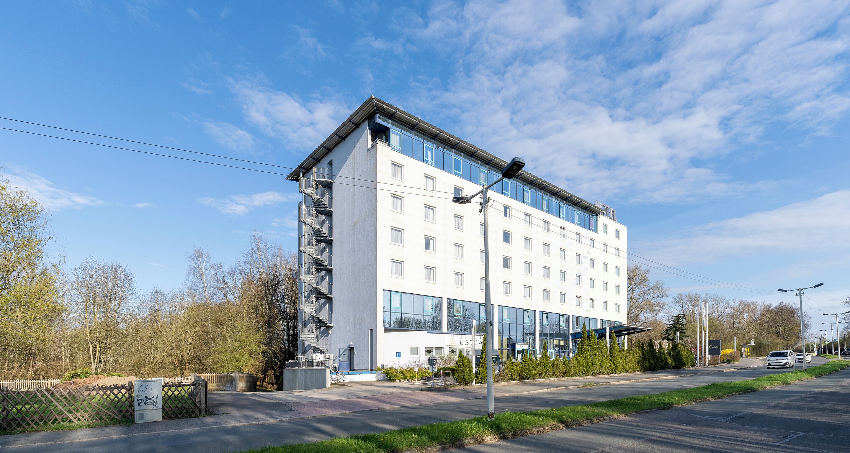 Fassade der Unterkunft
