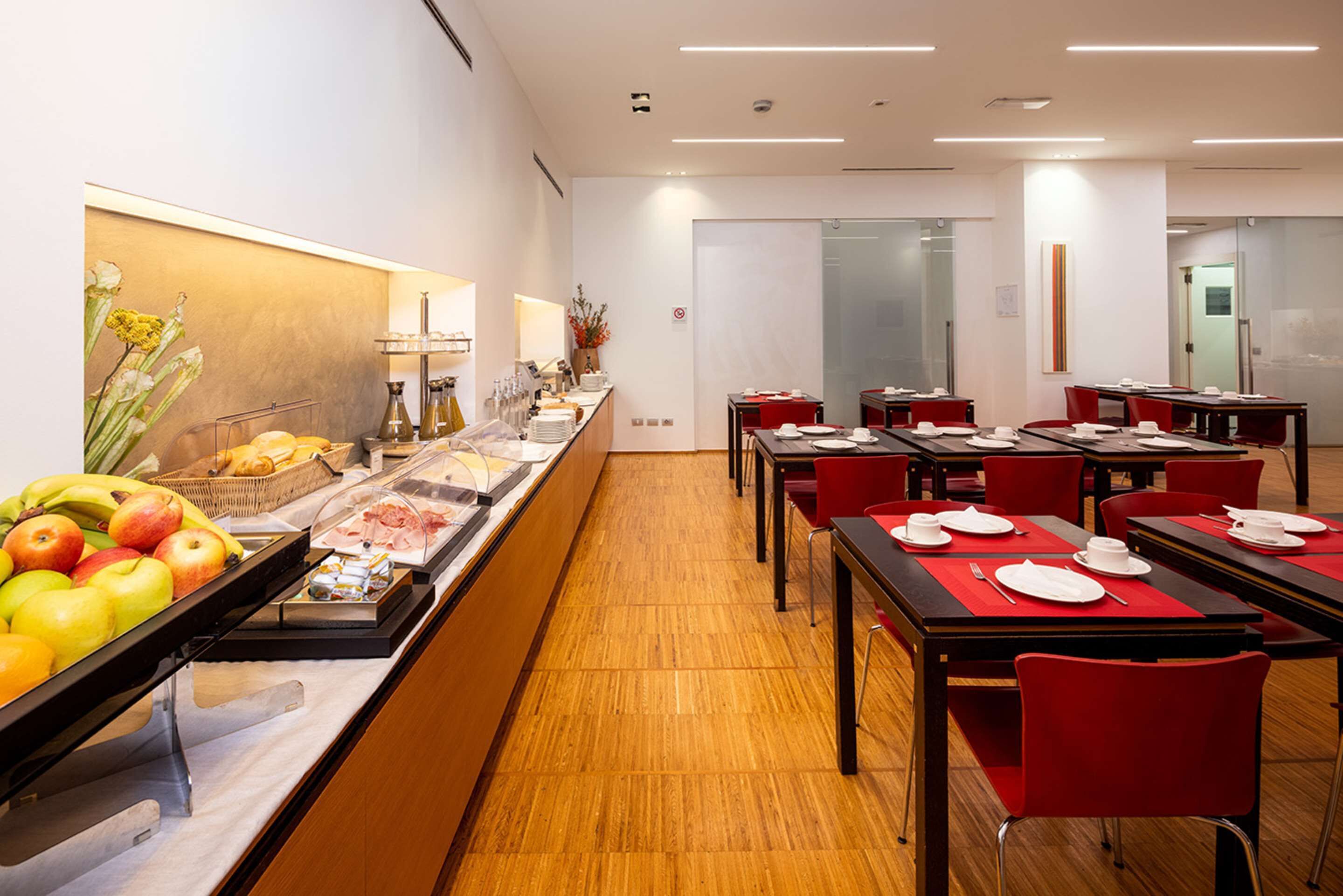 daily buffet breakfast (eur 9 per person)