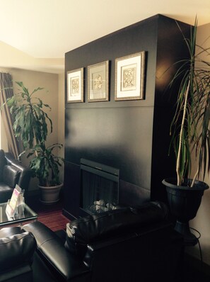 Coin salon dans le hall