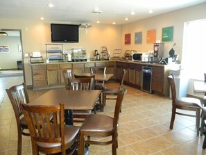Petit déjeuner continental compris tous les jours