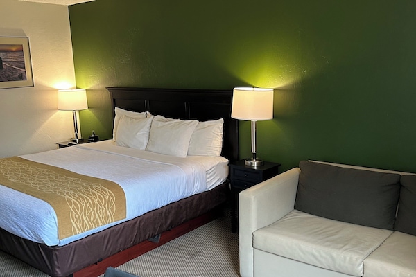 Room, 1 King Bed, Non Smoking | In-room safe, individually decorated, individually furnished, desk