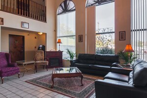 Sala de estar en el lobby